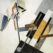 El Lissitzky proun 19d oil painting artist